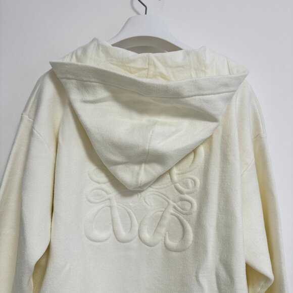 Loewe Anagram wool-blend zip-up hoodie - Picture 7 of 11